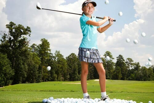Young Girl Golfer