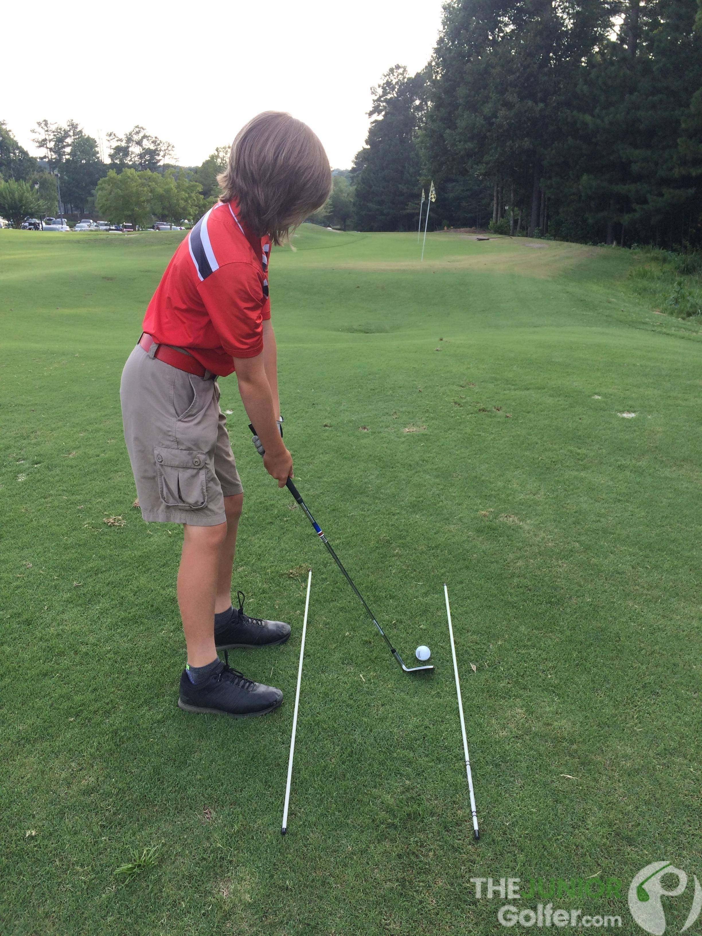 junior golf alignment sticks