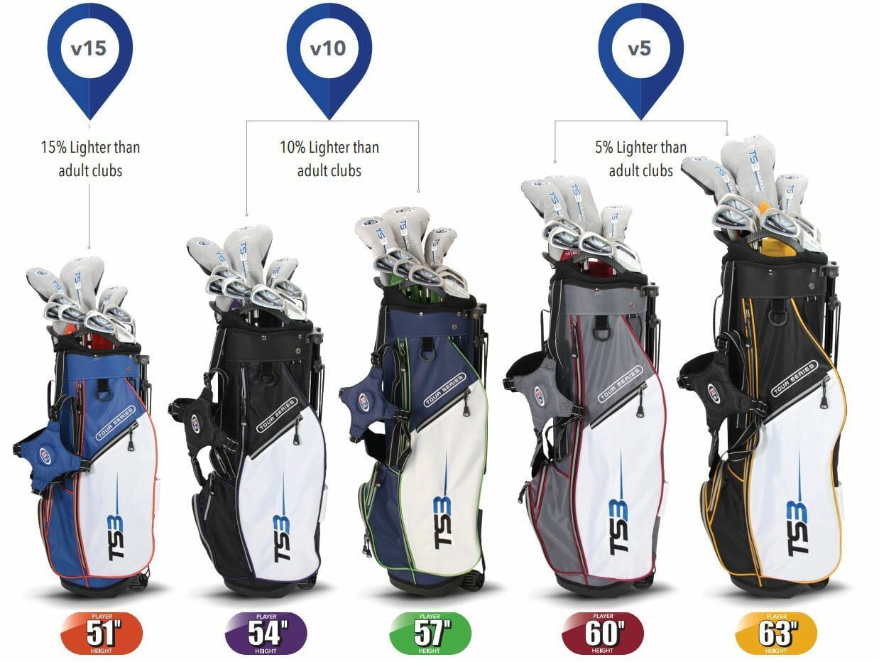 Golf Bag Size Chart