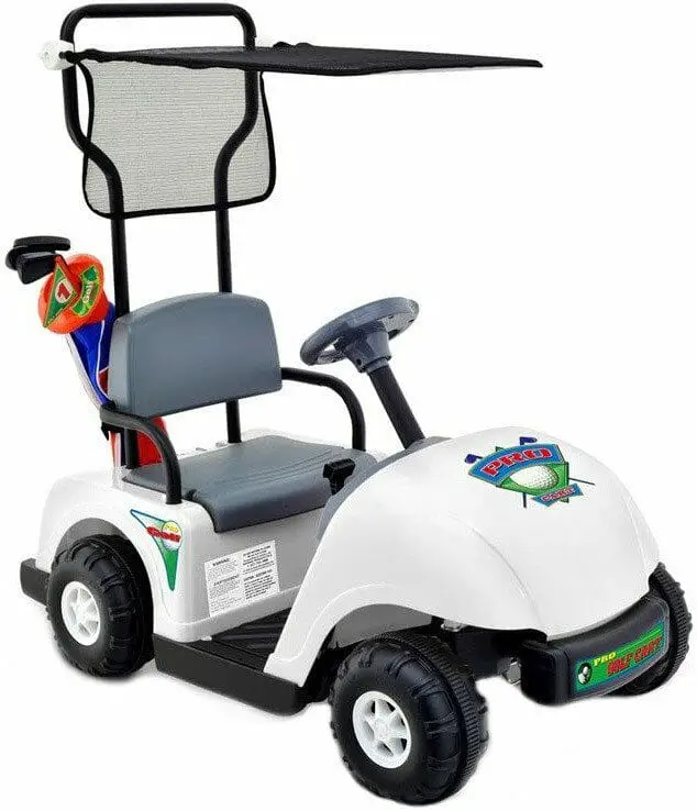 motorized golf cart for toddler