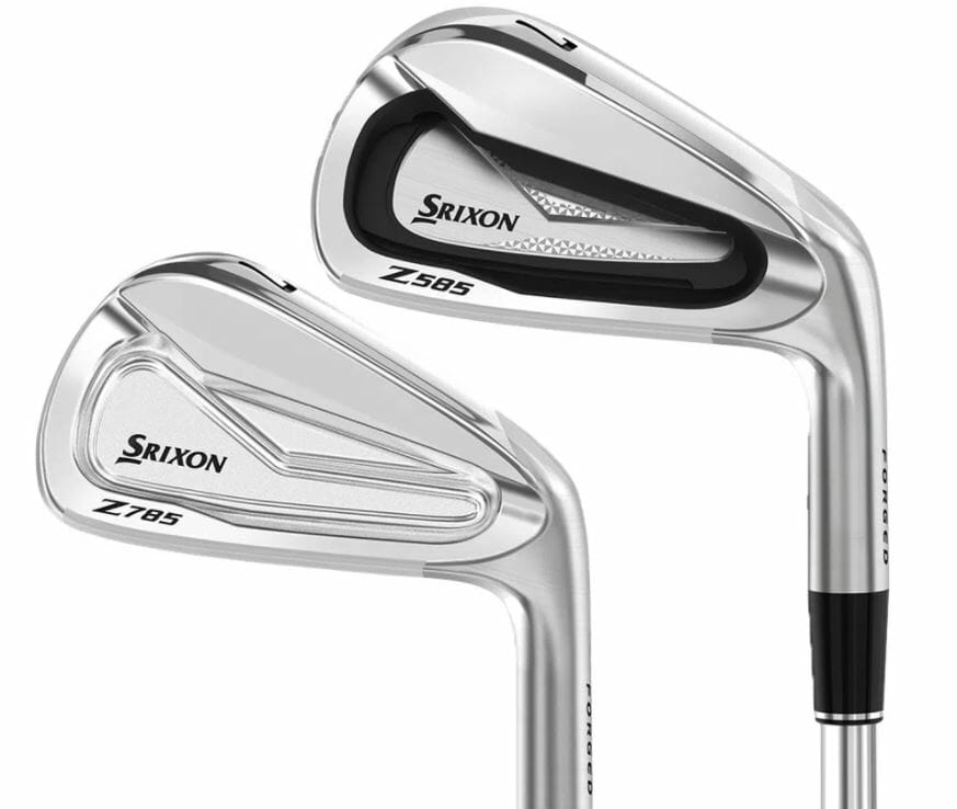 Srixon Z785 and Z585 irons for junior golfers