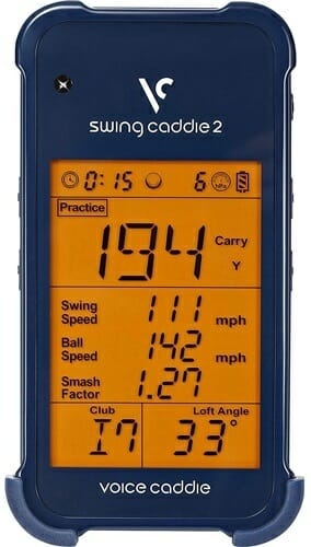 VOICE CADDIE SC 200 Portable Golf Launch Monitor with Audible Output