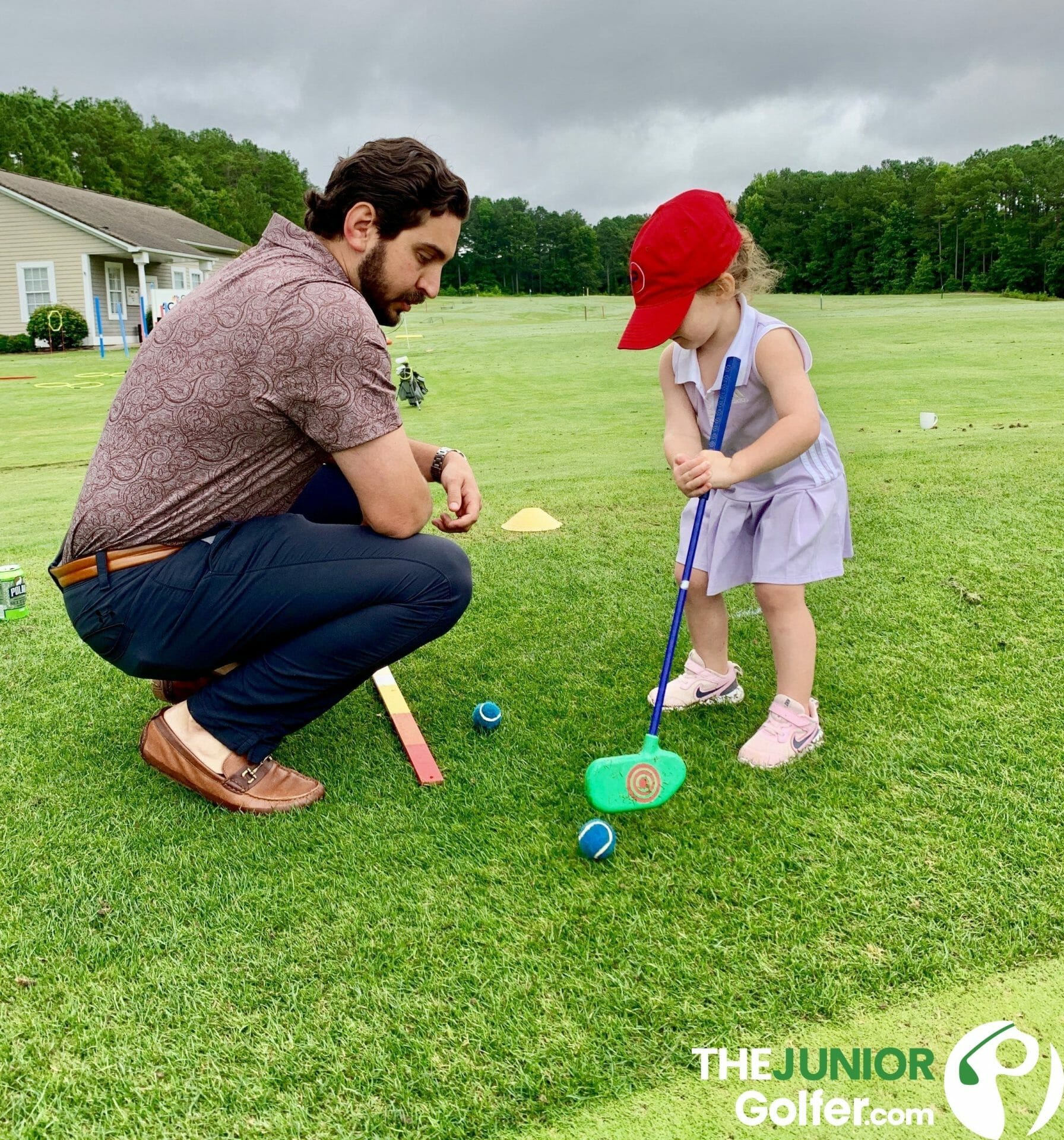 can my 3 year old play golf