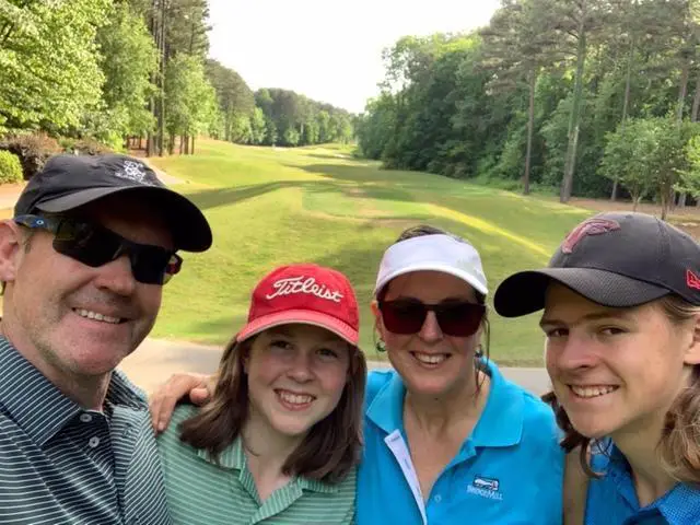 family golf