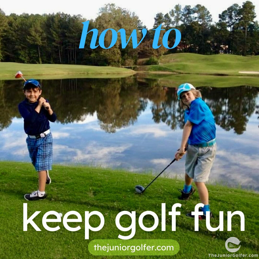 make golf fun for juniors