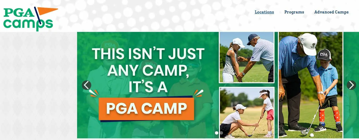 PGA junior golf camps
