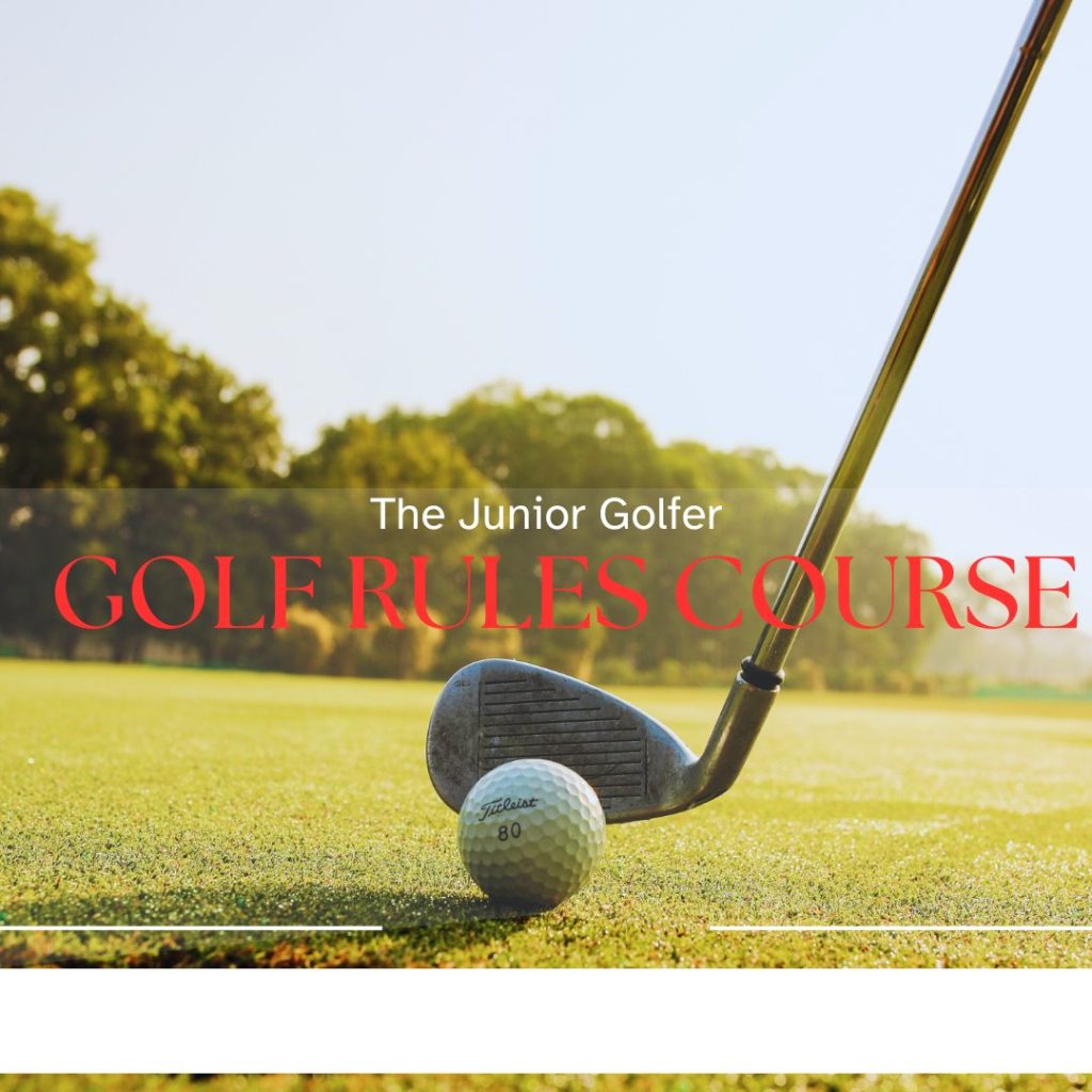 golf rules course