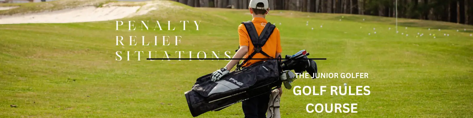 golf rules course penalty relief