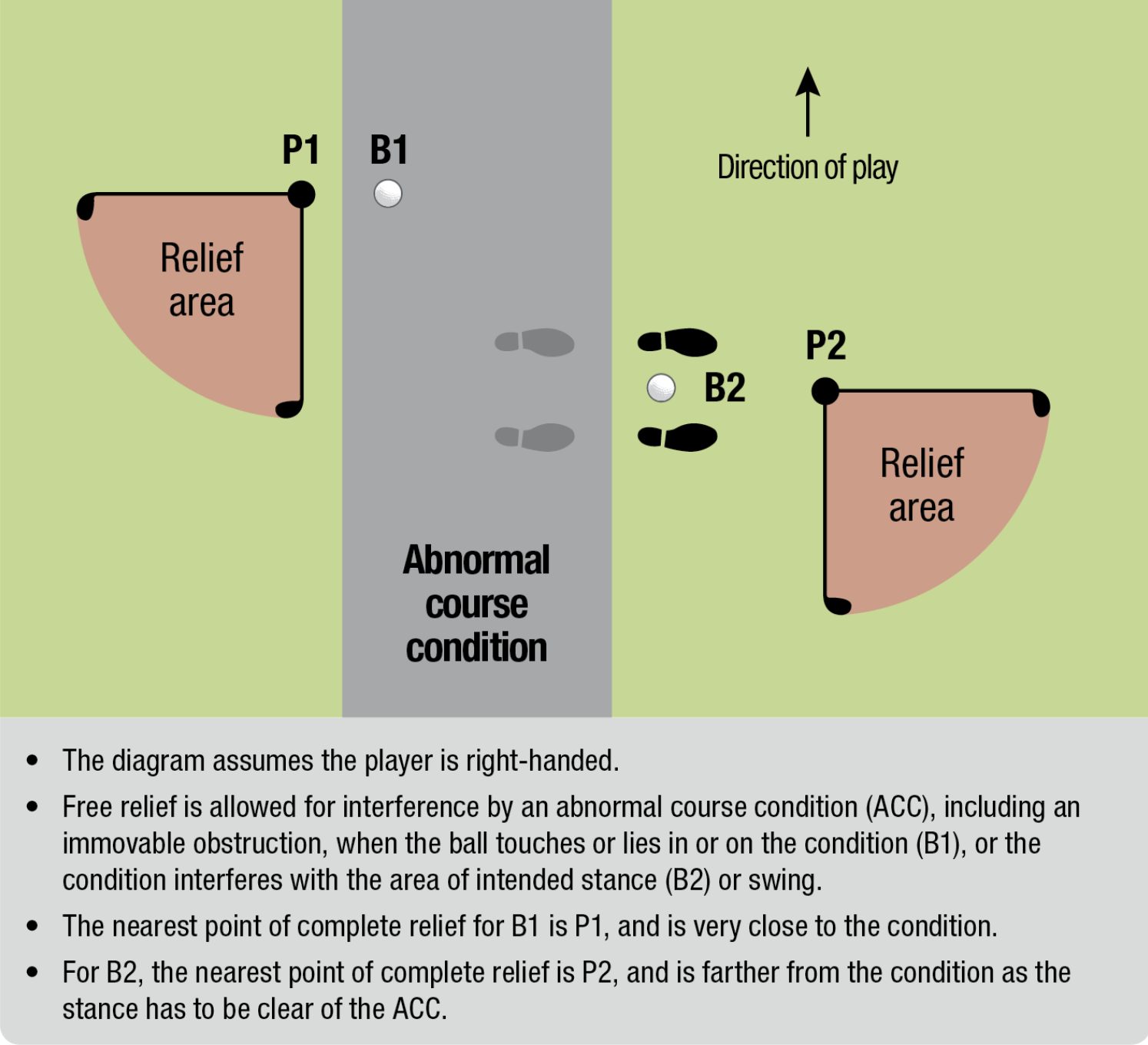 golf rules abnormal ground conditions