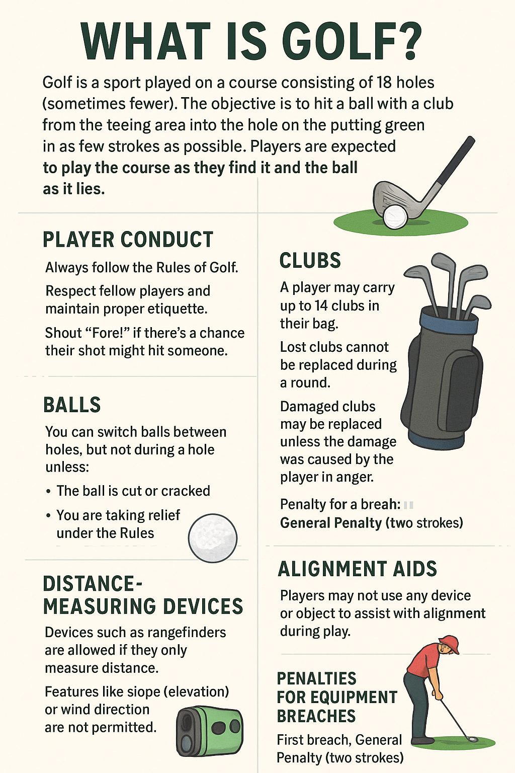 What is Golf - Jr Golf Rules Course